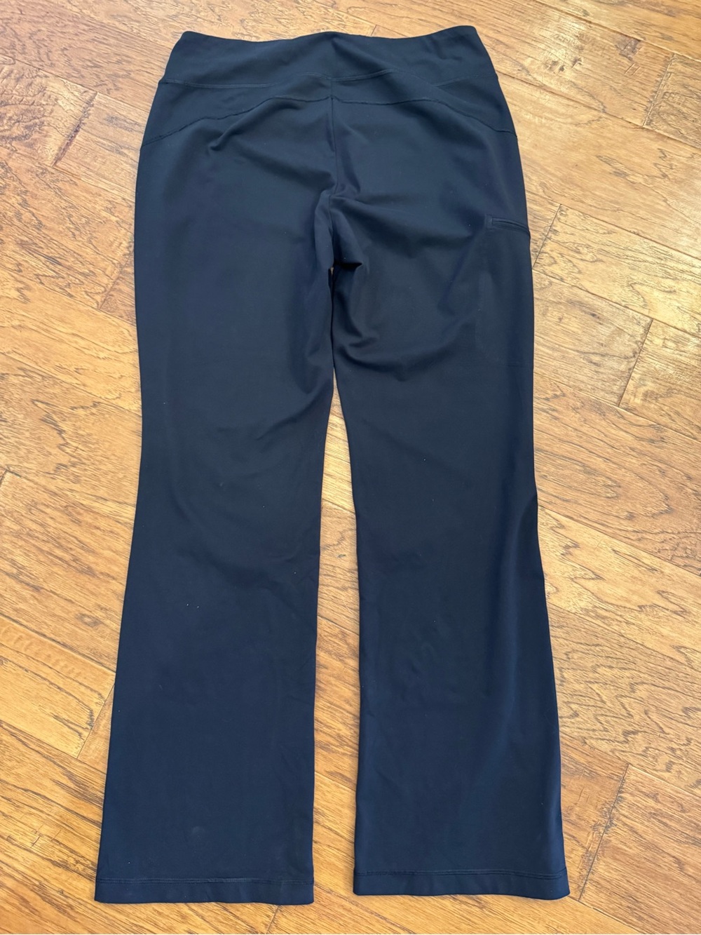Duluth Trading Noga Pants Women's L 33" Inseam Black Boot Cut Athleisure Sporty - Picture 4 of 8